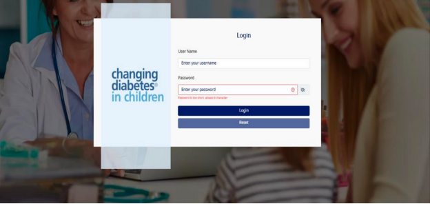 Admin module login with provided URL screenshot